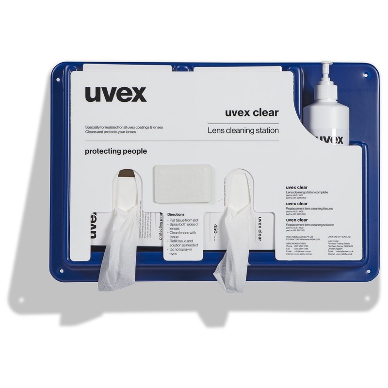 Uvex Eye Protection Cleaning System