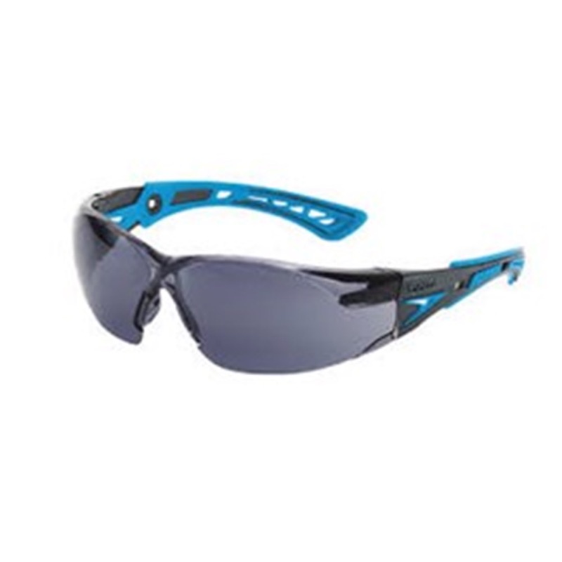 Bolle Rush+ Safety Glasses Smoke/Blue