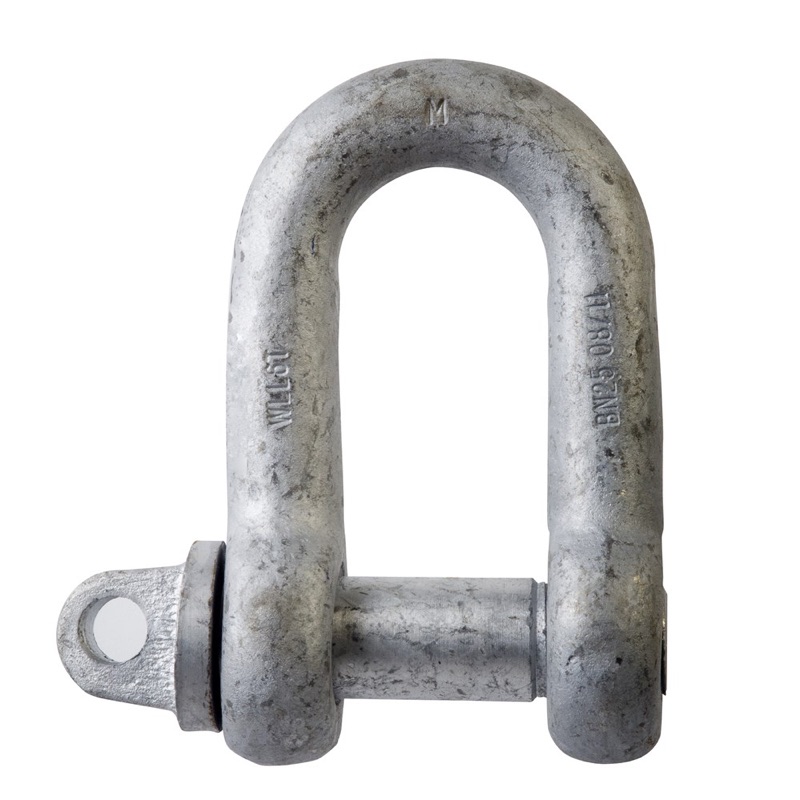 Beaver Grade M Dee Shackle - Galvanised 0.25t