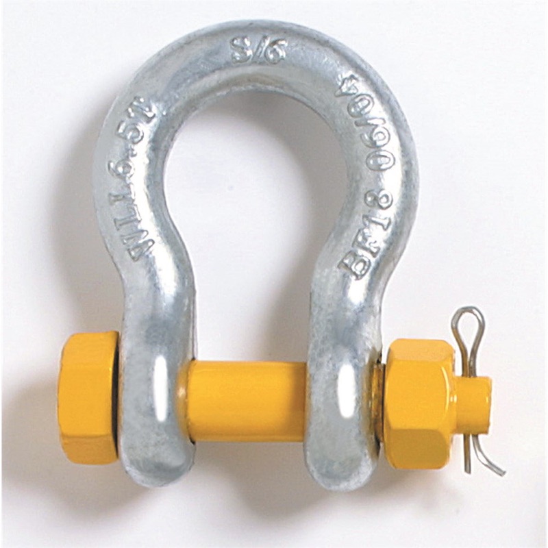 Beaver Grade S Safety Pin Bow Shackle 2t