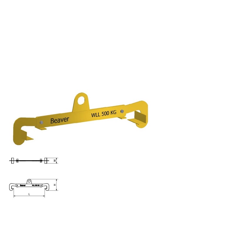Beaver Vertical Drum Lifting Clamps 0.5t