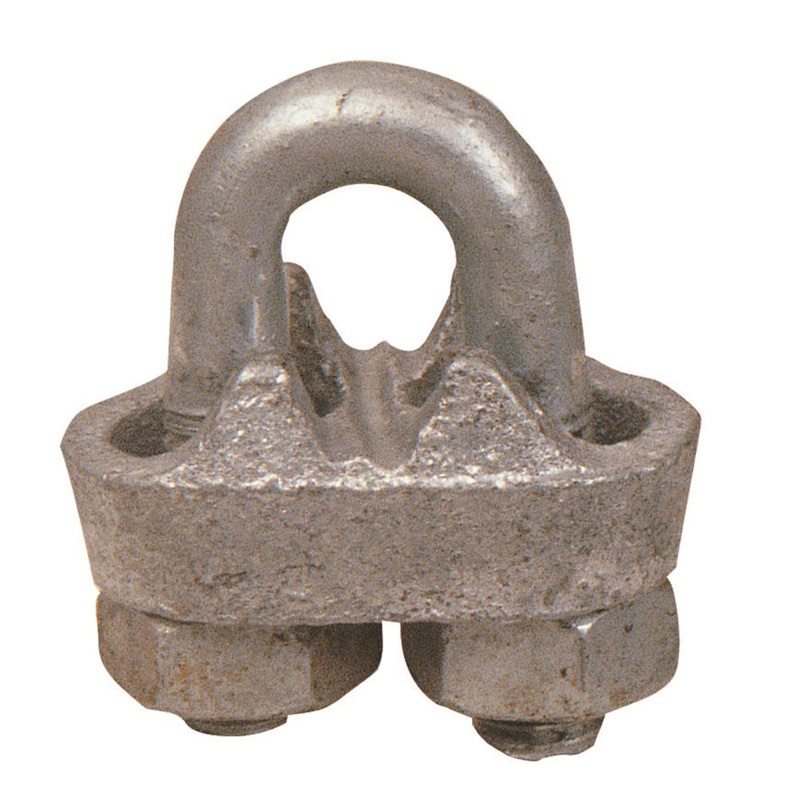 Beaver Galvanised Wire Rope Grips 6mm
