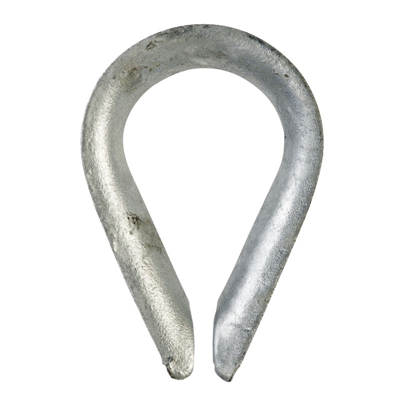 Beaver Wire Rope Thimbles Hot Dipped Galvanised 6mm