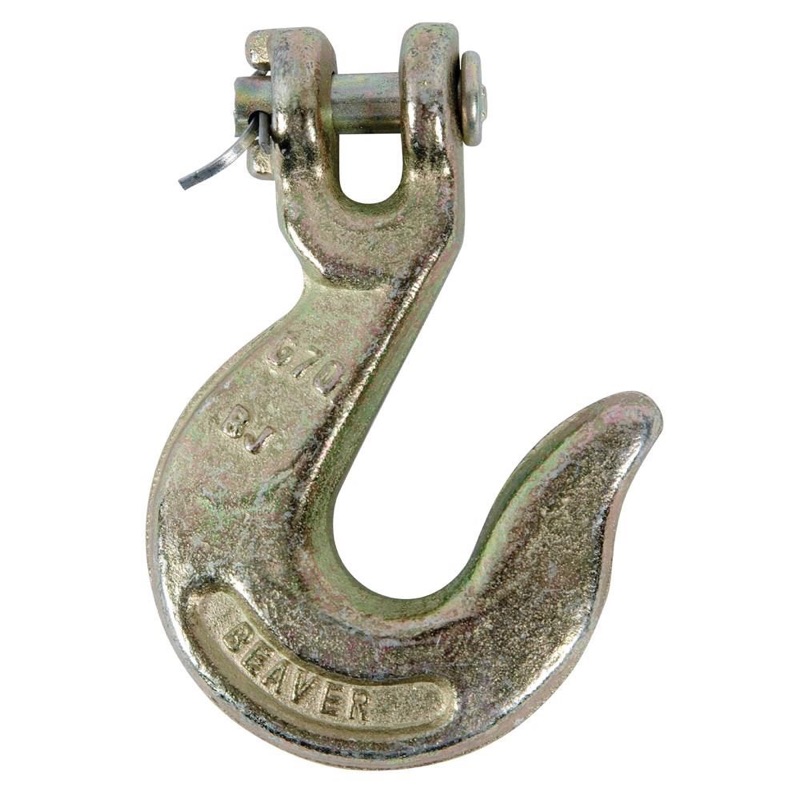 Beaver G70 Gold Clevis Slip Hooks 10mm