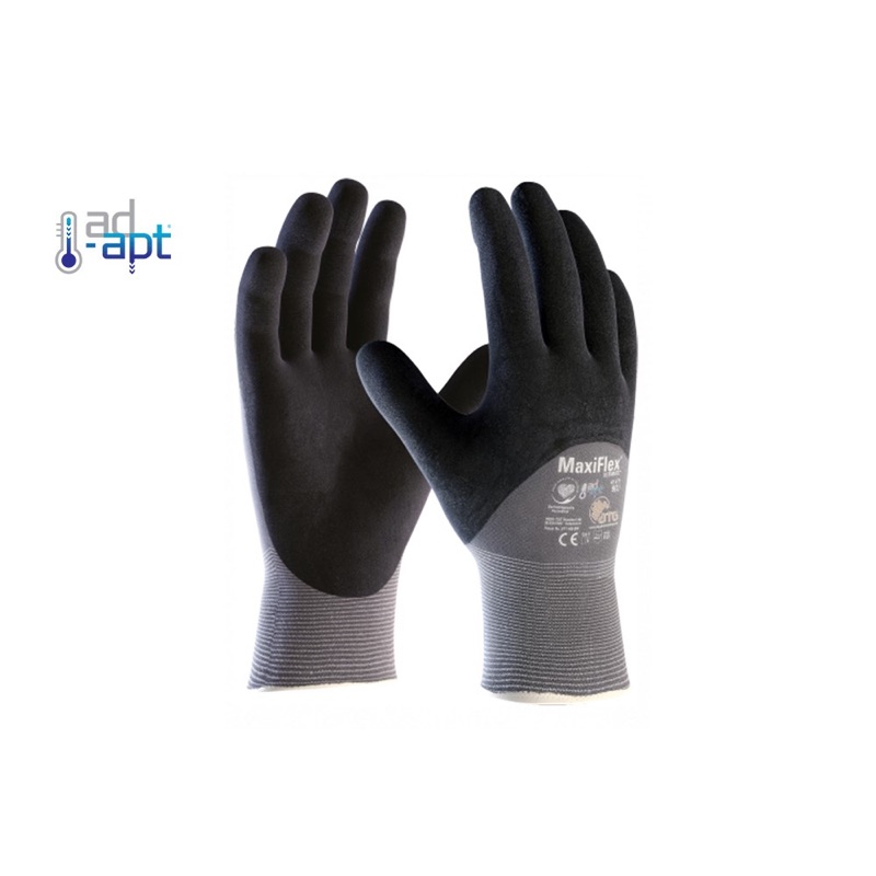 ATG MaxiFlex Ultimate Ad-Apt 42-87 Cooling Gloves Fluro Yellow x 10