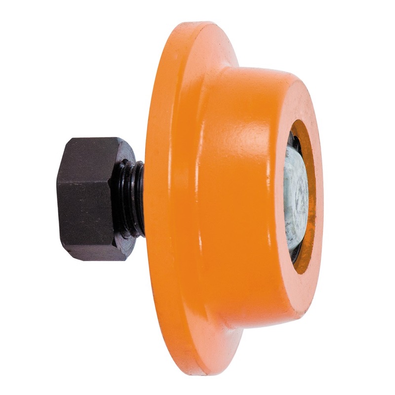 Beaver Single Flange Steel Plain Trolley Wheels 1t