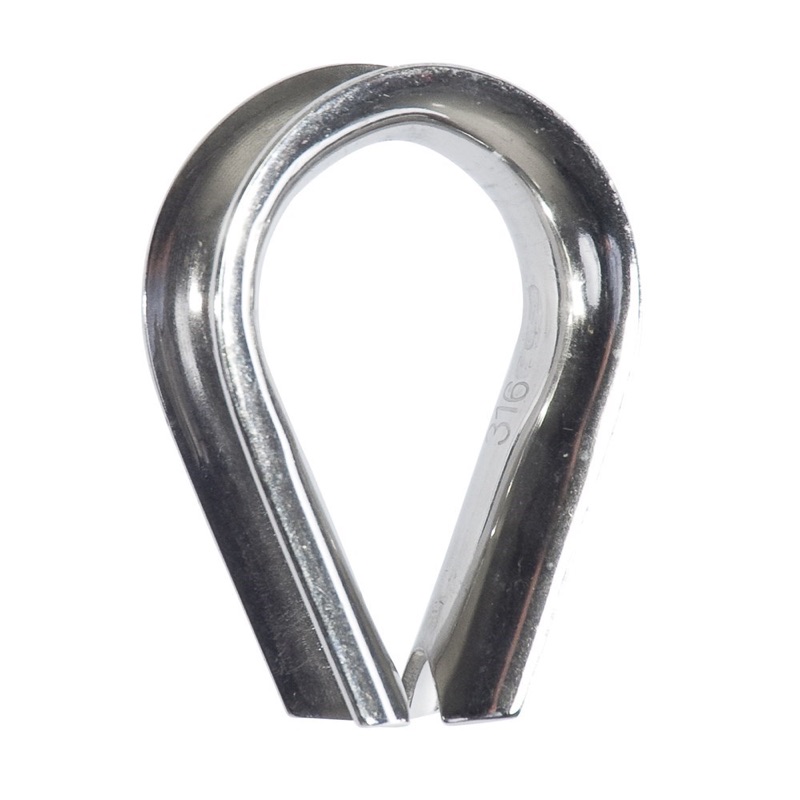 Beaver G316 Stainless Steel Wire Rope Thimble 8mm