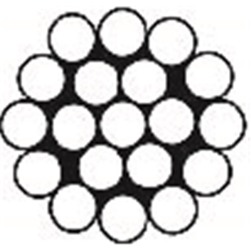 Beaver G304 Stainless Steel Wire Rope - 1x19 5mm