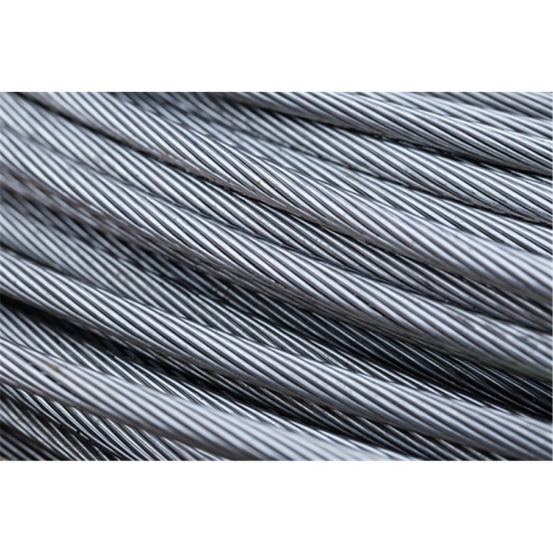 Beaver G1570 PVC Coated Galvanised Wire Rope With a Fibre Core - 6x19 (Blue) 8mm x 10mm