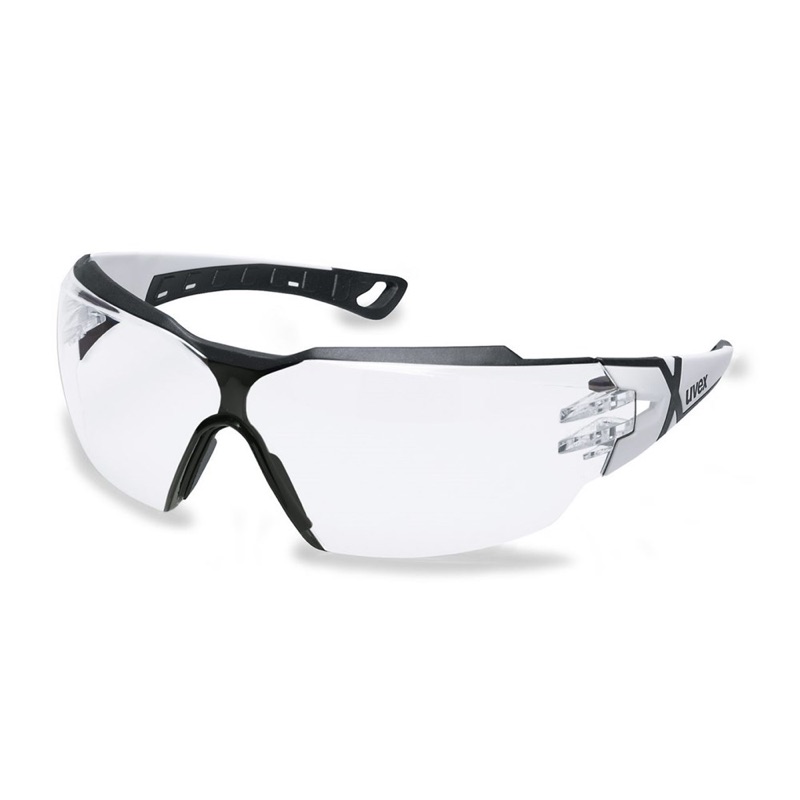 UVEX Pheos CX2 Safety Glasses Clear/White