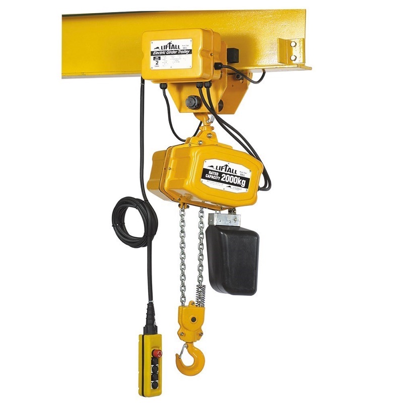Beaver Liftall Single Phase Electric Hoists 3t x 6m