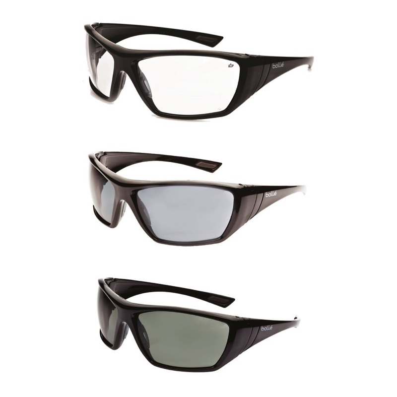 Bolle HUSTLER Blue x CB Lens Black Frame Go Green