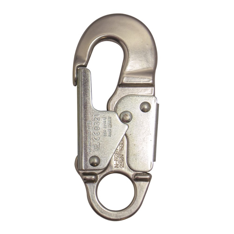 Aluminum Snap Hook-Blue Mbs 22.2Kn With 16Kn Gate