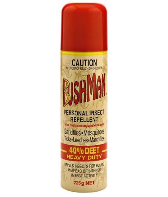 Bushman  Aerospray 40% Deet Heavy Duty 225g