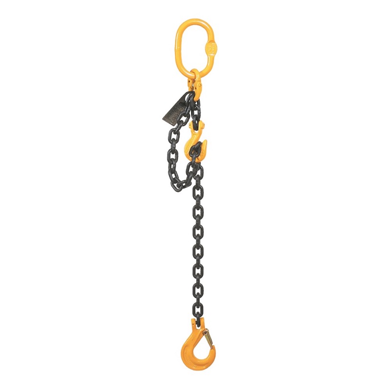 Beaver G80 Single and Double Leg Chain Sling With Clevis Sling Hook 1 Leg x 8mm x 1m