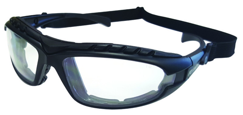 Frontier Scanner Safety Glasses Anti-Fog Lens Smoke x One Size Fits All