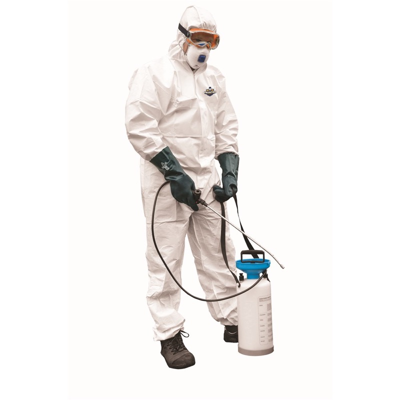 Frontier Supersuit MicroporousType 4 5 6 Coverall White x Size 2 Extra Large