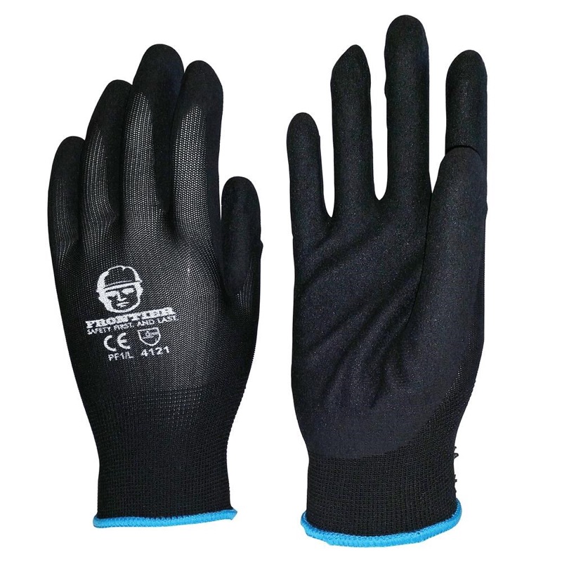 Frontier Takt Nitrile Foam Glove Black x Size 2 Extra Large