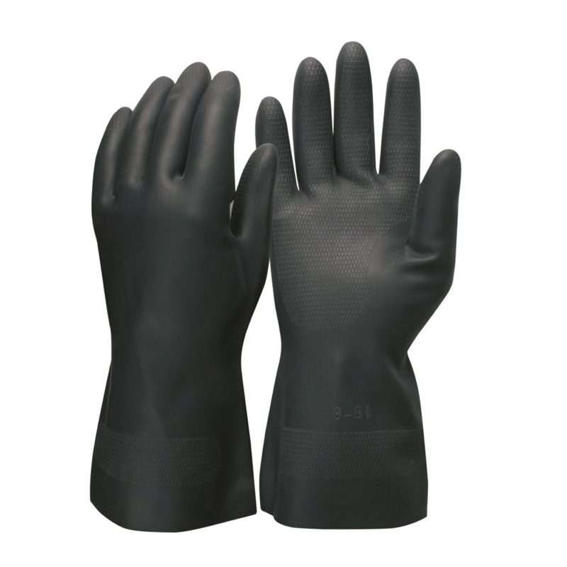 Frontier Black Neoprene Gloves 75 Pack Black x Size Extra Large