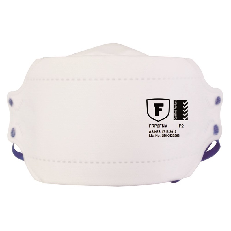 Frontier Disposable P2 Flat Fold Respirator No Valve