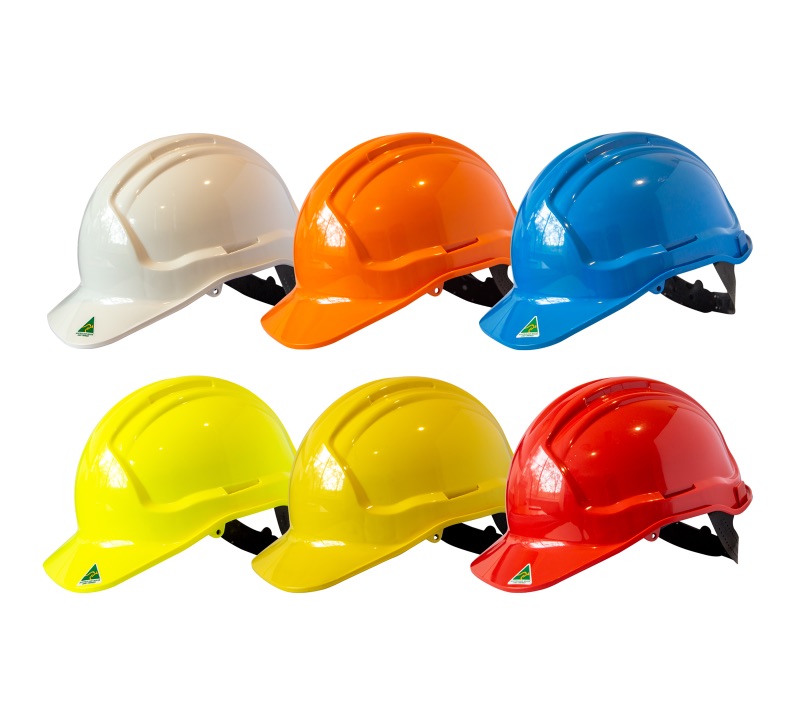 Frontier Non-Vented Hard Hat Blue x One Size Fits All