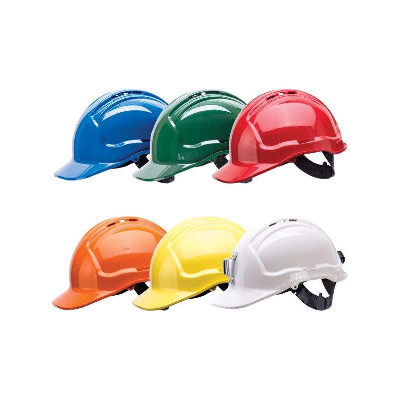 Frontier Vented Hard Hat Fluro Yellow x One Size Fits All