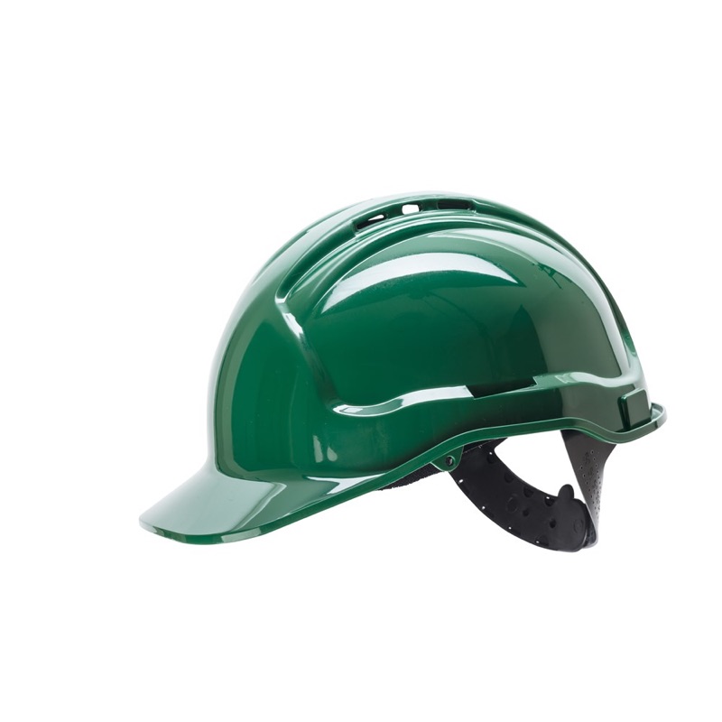 Frontier Vented Hard Hat Green x One Size Fits All