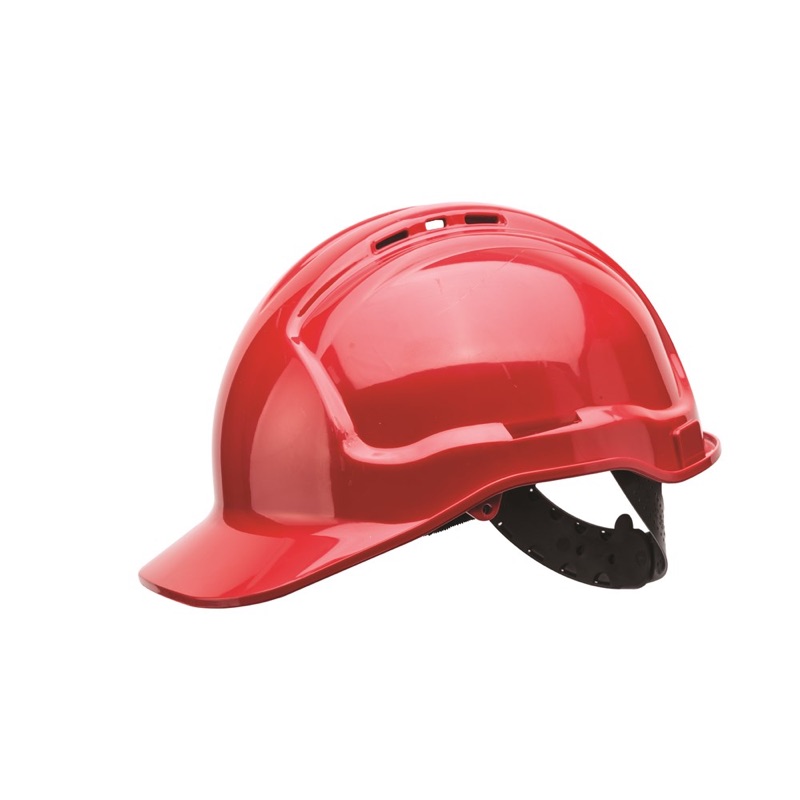 Frontier Vented Hard Hat Red x One Size Fits All