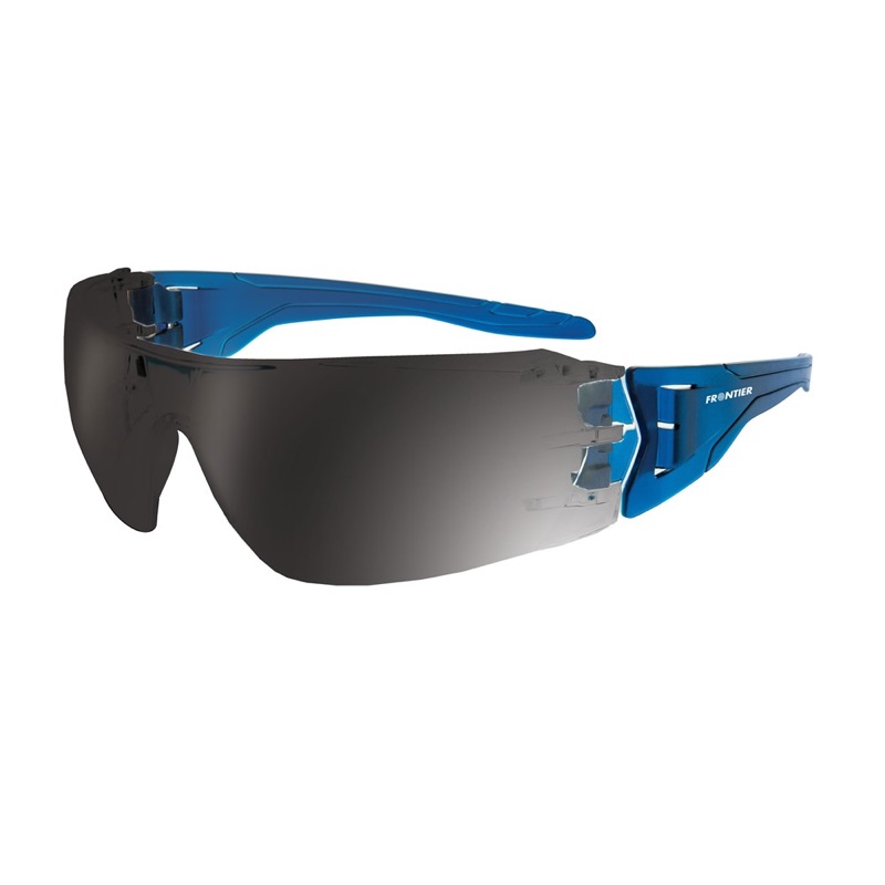 Frontier VX3 Safety Glasses Smoke x One Size Fits All
