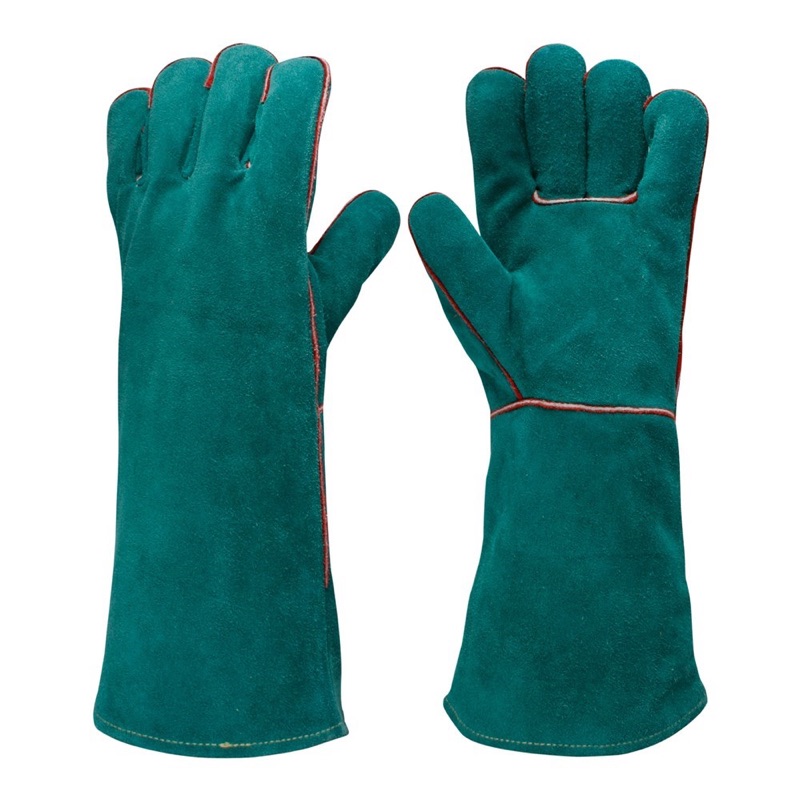 Frontier Lefties Gauntlet Welders Glove Green x One Size Fits All