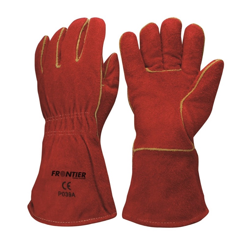 Frontier Ultimate Welder Glove Red x One Size Fits All