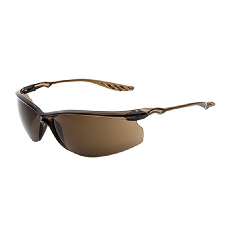 Frontier X-Caliber Safety Glasses Brown x One Size Fits All