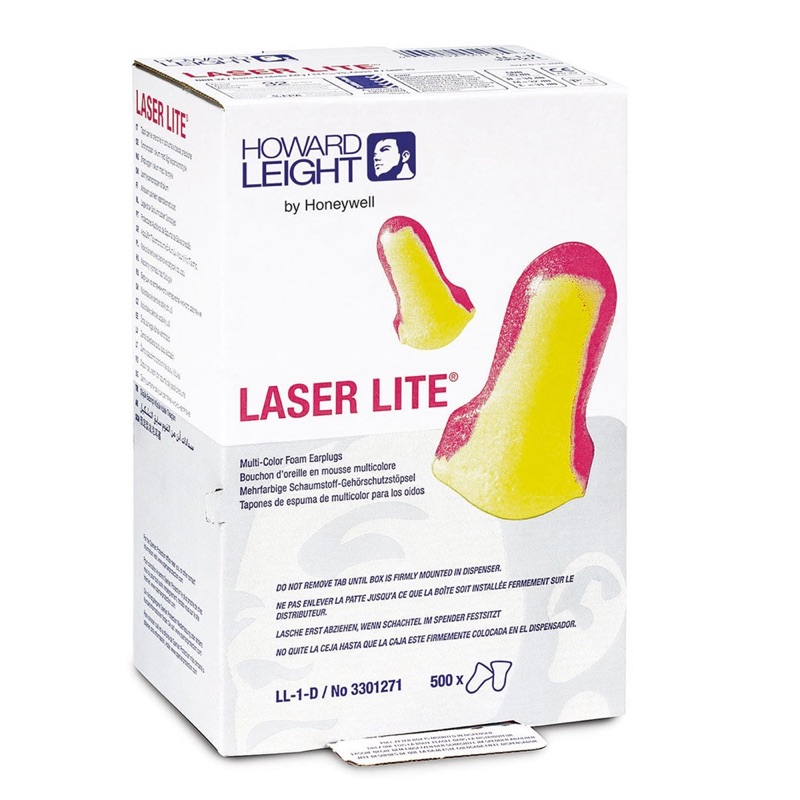 Laser Lite Refill Box 500 Earplugs