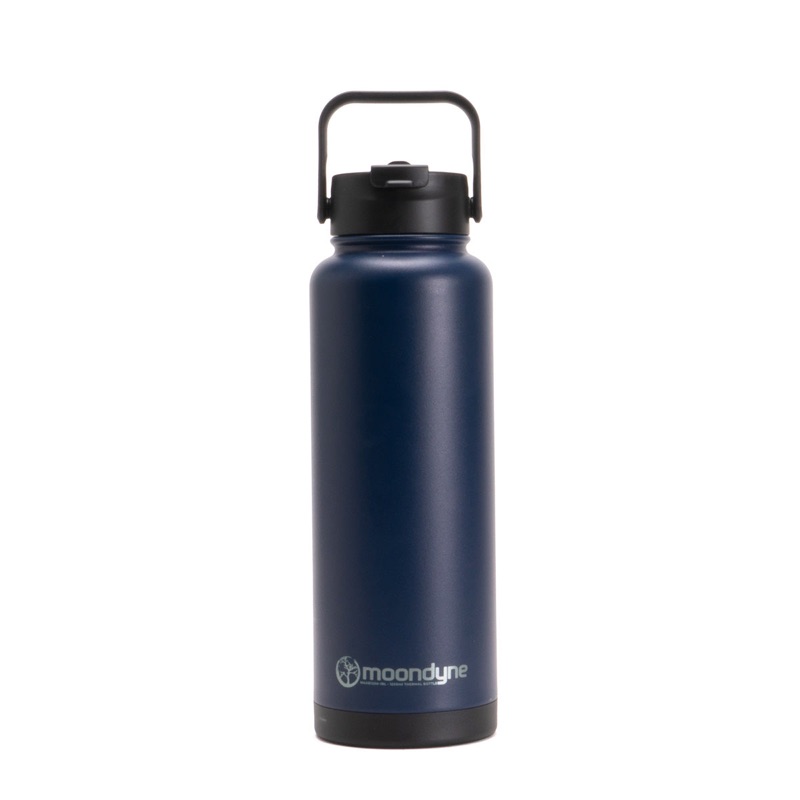Moondyne Insulated Bottle 1200ml Stainless Steel Navy Blue