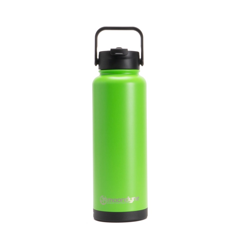 Moondyne Insulated Bottle 1200ml Stainless Steel Fluoro Green