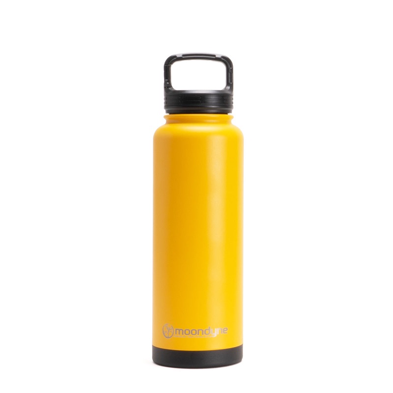 Moondyne Insulated Bottle 1200ml Stainless Steel Yellow