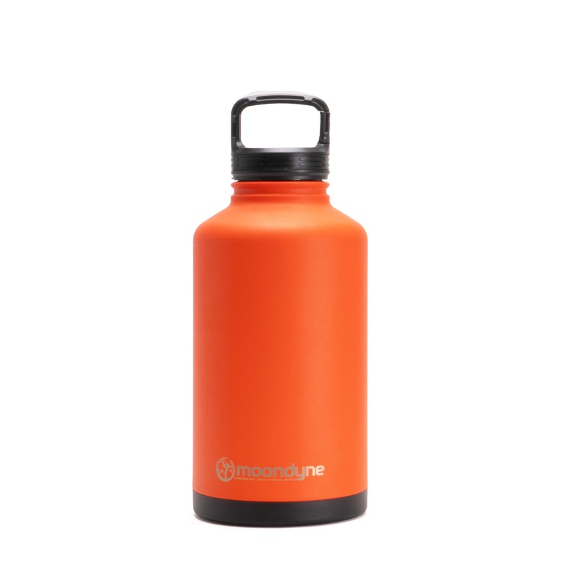 Moondyne Insulated Bottle 1950ml Stainless Steel Orange