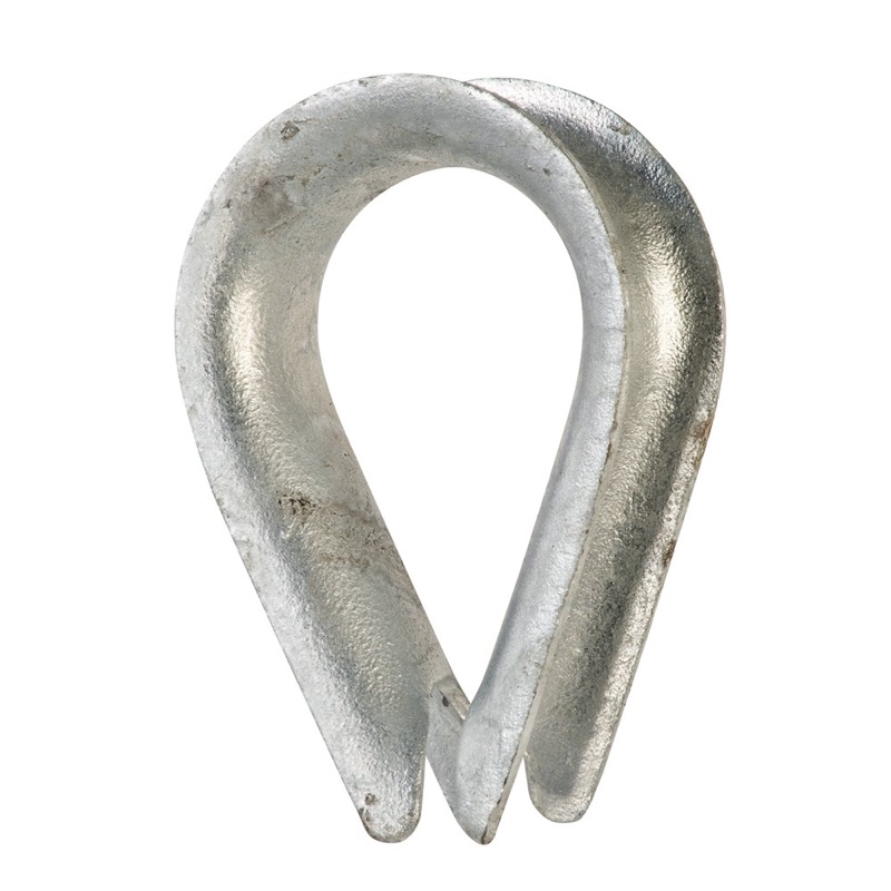 Beaver Commercial Galvanised Wire Rope Thimbles 6mm
