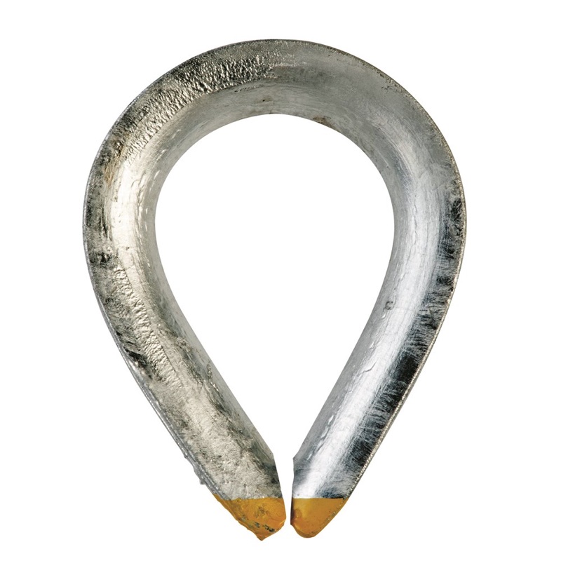 Beaver Wire Rope Thimbles Hot Dipped Galvanised 35mm