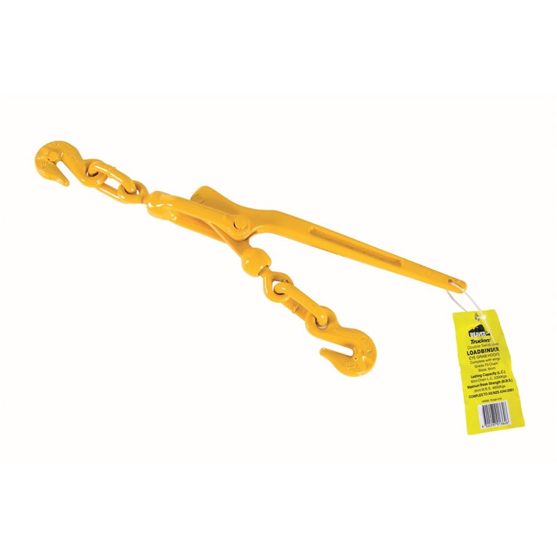 Beaver Graded 70 Double Swivel Loadbinder with Eye Grab Hooks 10mm