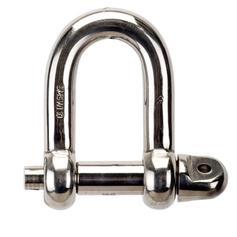 Beaver G50 Stainless Steel Screw Pin Dee Shackle 5t