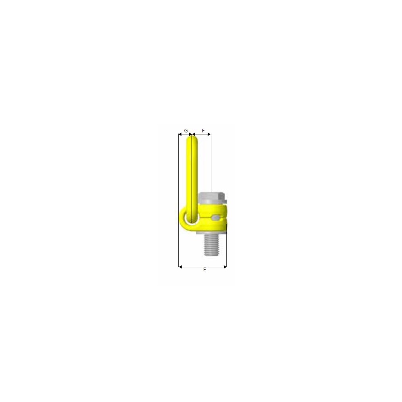 DLP Ring Bolt Lift Point M8