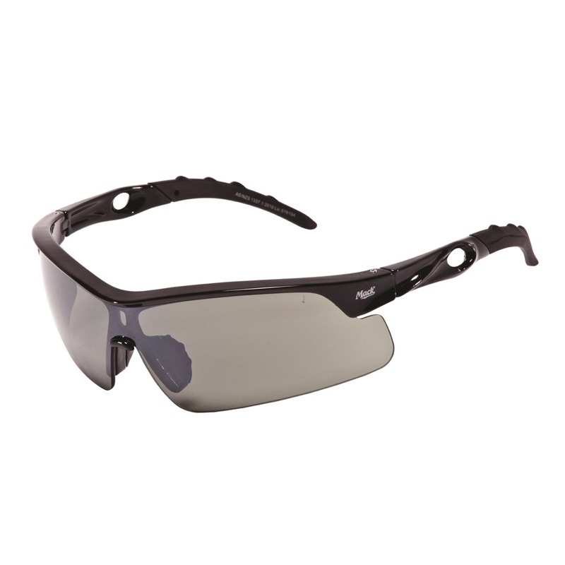 Mack Hazzard Gunmetal Safety Glasses Gunmetal x One Size Fits All