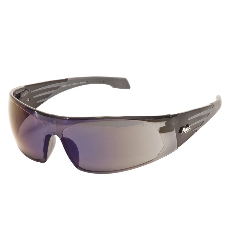 Mack Axel Safety Glasses  Anti-Fog Lens Clear x One Size Fits All
