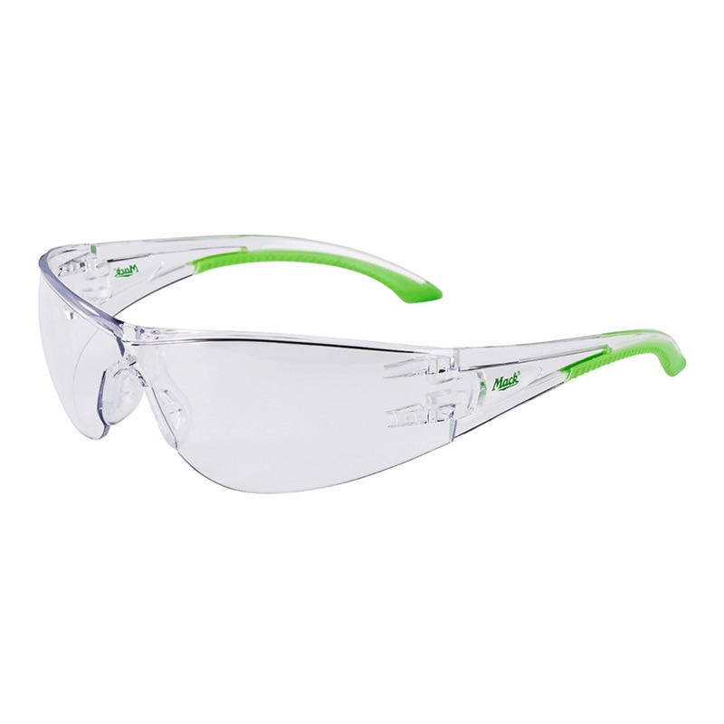 Mack VX2 Clear Safety Glasses Clear Mirror x One Size Fits All
