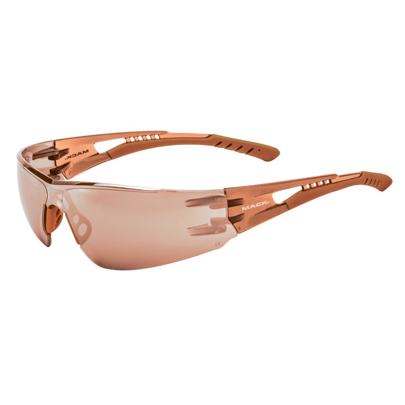 Mack VX2 Brown Safety Glasses Brown x One Size Fits All