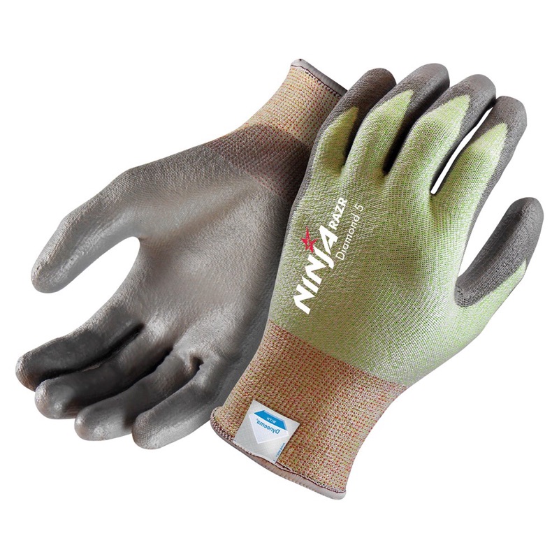 Ninja Razr Diamond 5 Glove Surf (light green) x Size 2 Extra Large