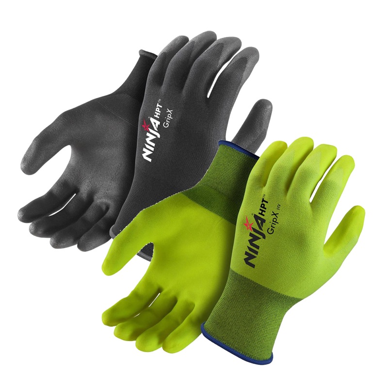 Ninja GripX Glove Black x Size 2 Extra Large