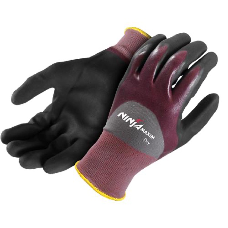 Ninja Maxim Dry Glove Purple/Grey x Size 2 Extra Large
