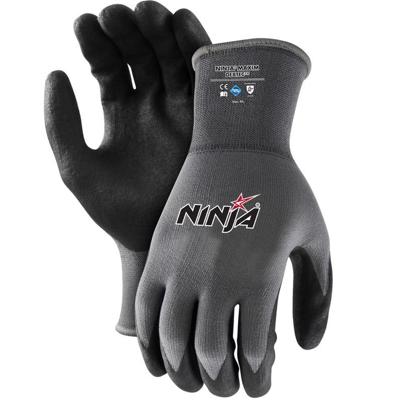 Ninja DexTec Gloves Grey x Size 2XL